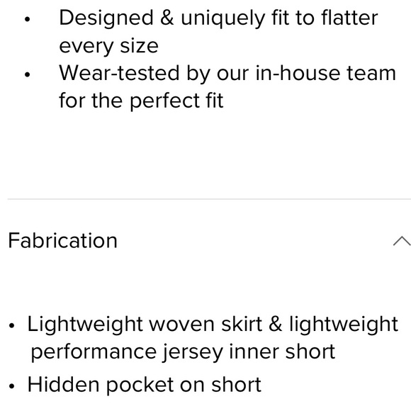 ALO ✨ NWT TENNIS SKIRT IN CANTELOPE - Picture 6 of 12